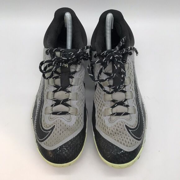 Nike Alpha Huarache Elite 4 Low MCS Men's 7 Smoke Grey Baseball Shoes FD6221-002 - Picture 5 of 11